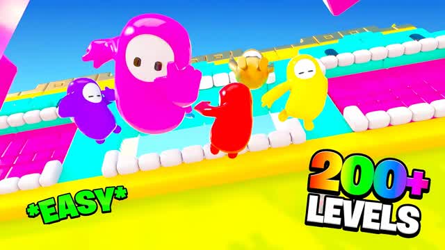 Capture 1 – 🌈💎EASY FUN FALL GUYS OBBY VIBE🌈💎