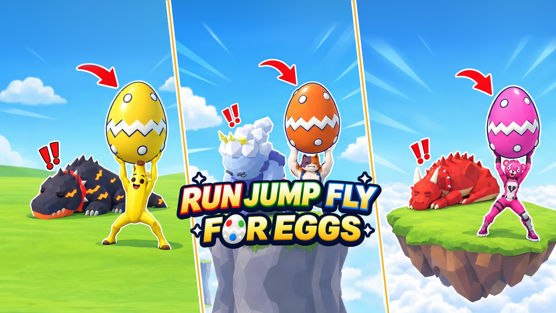 Run Jump Fly For Eggs