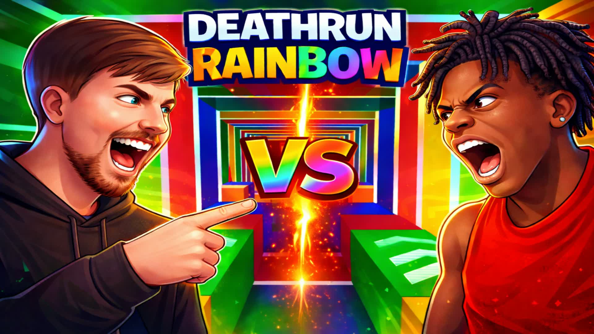 🌈1v1 Rainbow Deathrun - ランクデュエル
