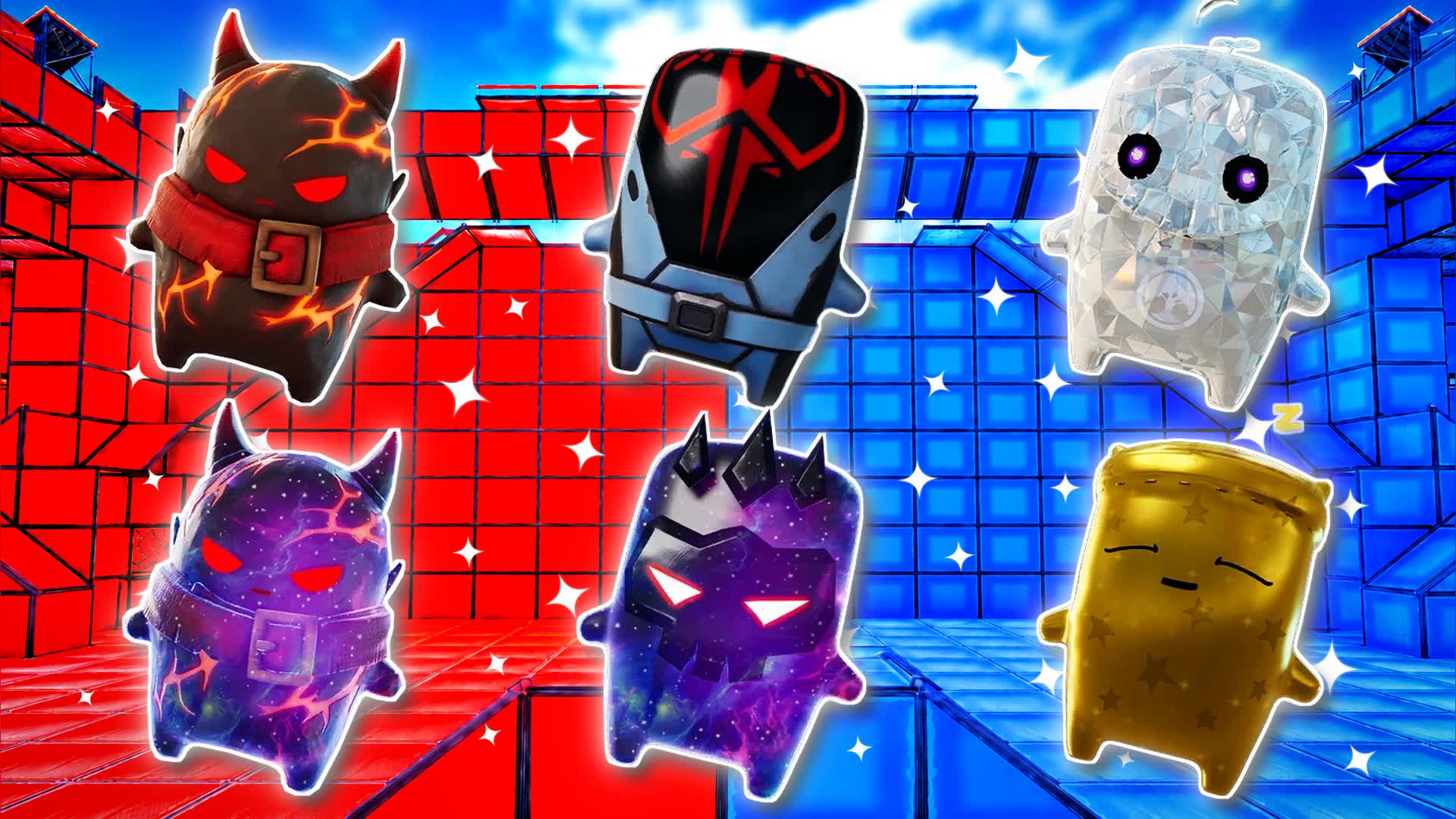 BLUE VS RED TURBO RAY 🔵🔴