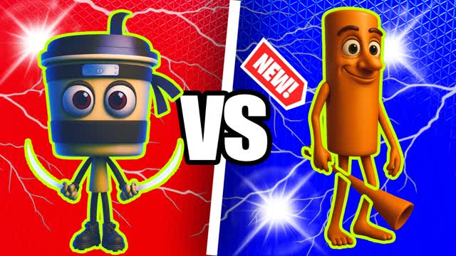 😈😈 NINJA and BRAINROT Red vs Blue