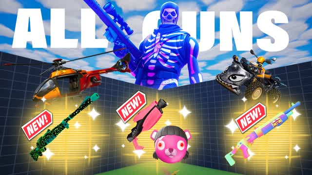 ALL GUN & INFINITY 1V1 - كل الاسلحة