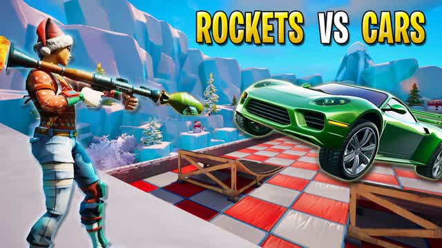 đChristmas Rockets VS Cars
