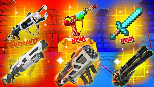 NEW CUSTOM WEAPONS🔫 RED VS BLUE  🔴🔵