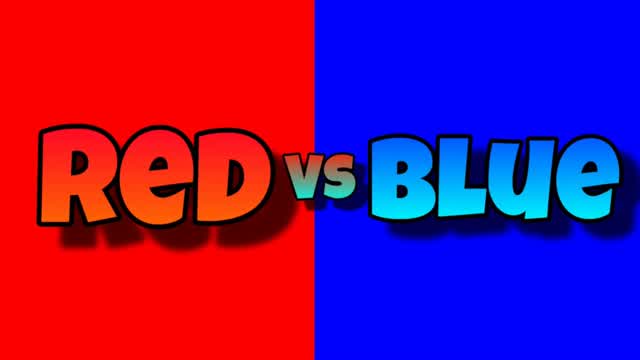 RED VS BLUE🔴🔵
