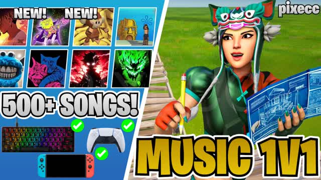 🎵 Best Music 1v1 🎉Party🏆[50+ SONGS]