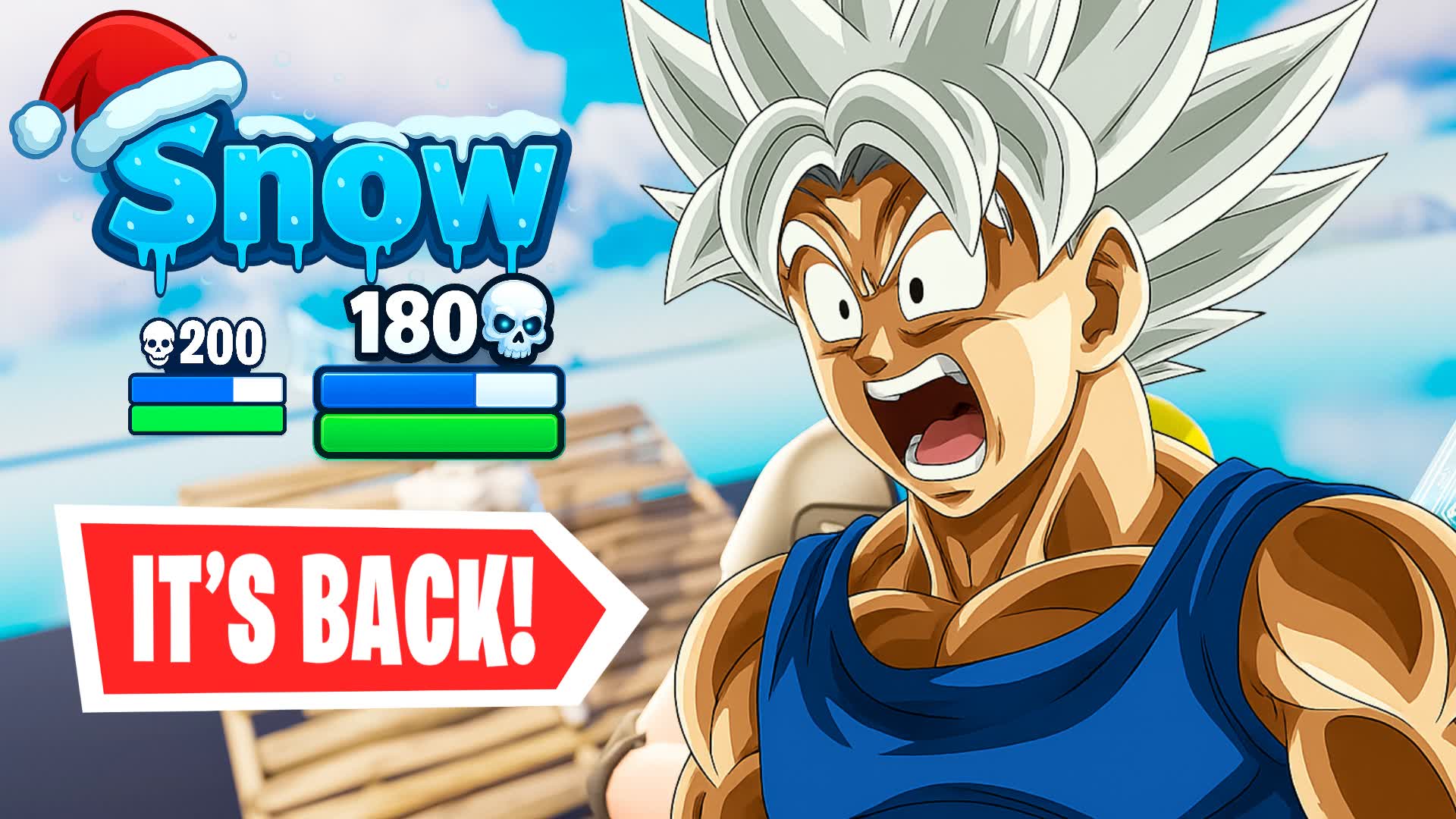 1v1-(Snow) v1 7564-2585-0582 by corbeau - Fortnite Creative Map Code ...