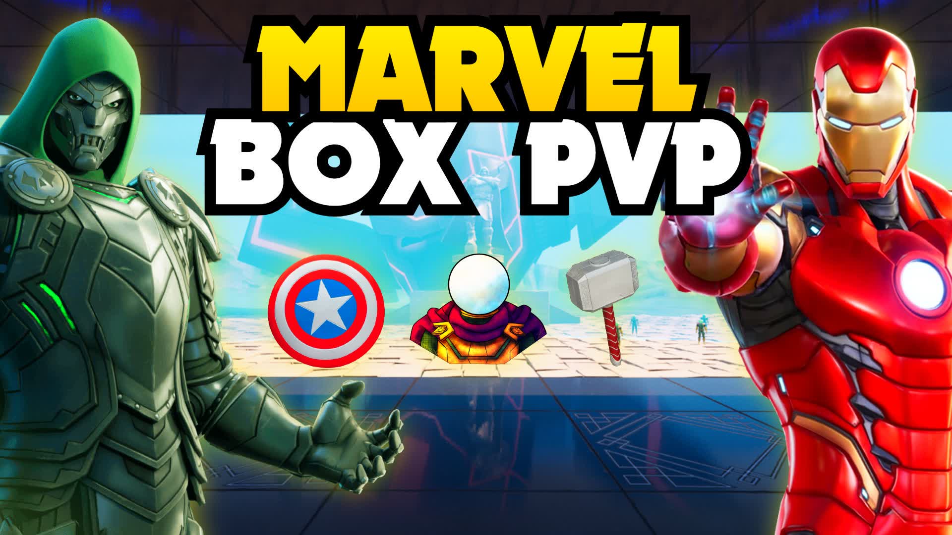 MARVEL BOX PVP 📦 8202-2120-2409 by rockygift2 - Fortnite Creative Map ...