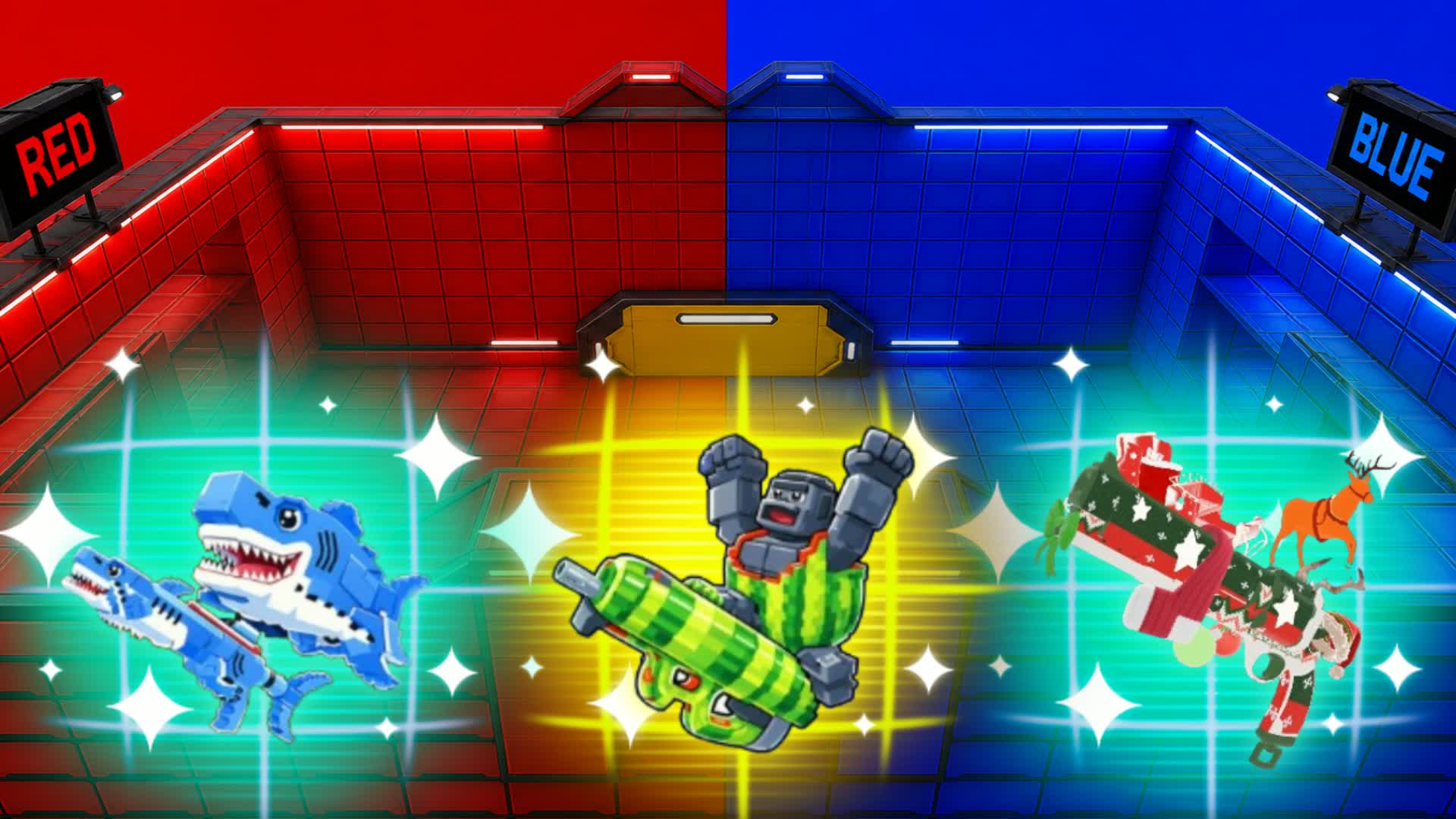 UNC RED VS BLUE RVB