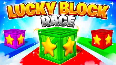 LUCKY BLOCK RACE SOLO 1v1v1