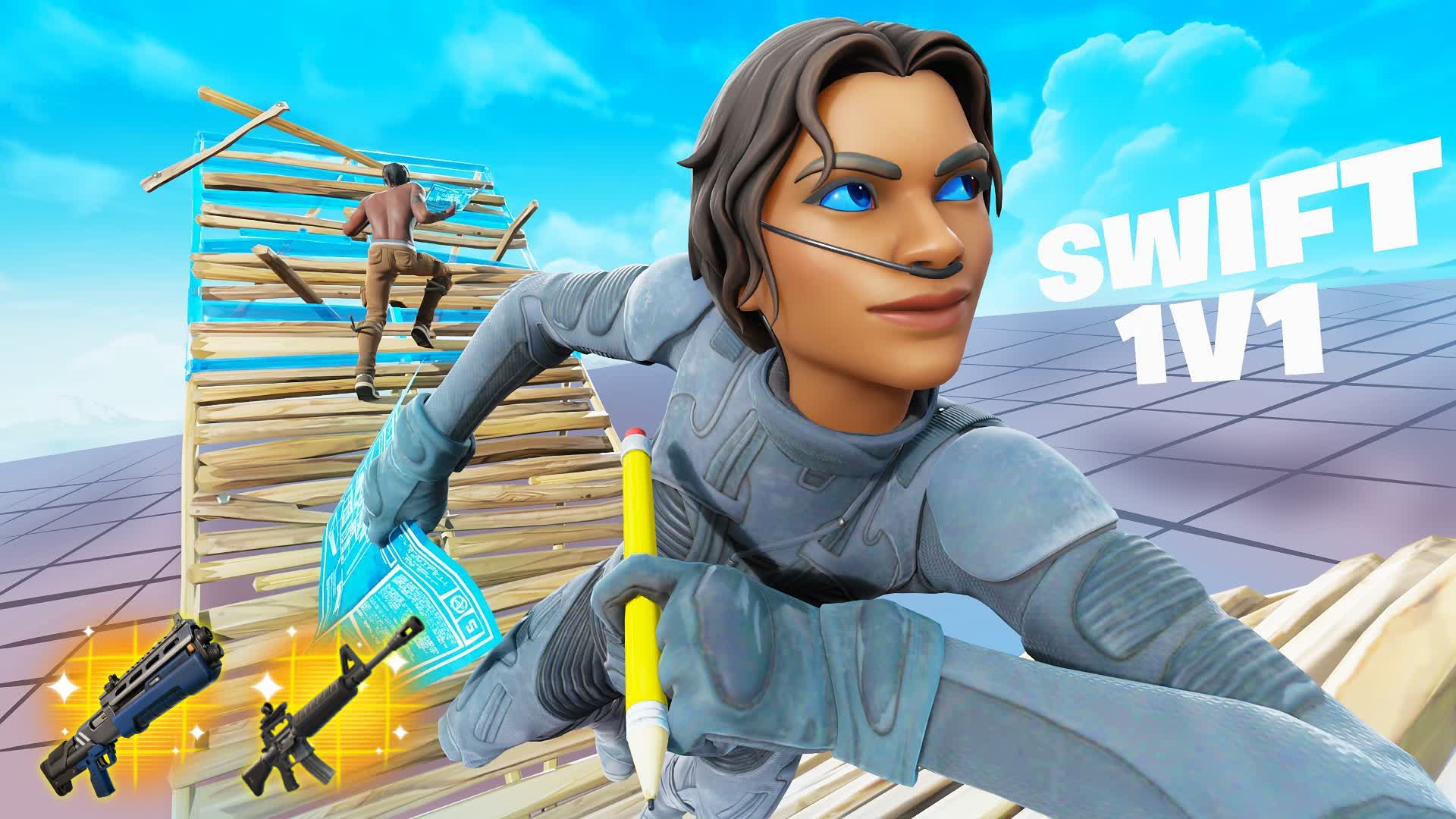 SWIFT 1V1 BUILD FIGHT (200 PUMPS)