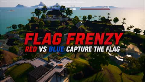 FLAG FRENZY RED VS BLUE CAPTURE THE FLAG