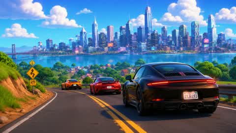 Squid Game City Drive 🚗 FFA