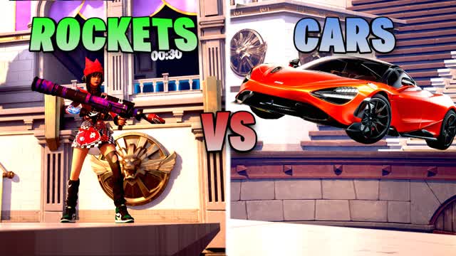 ULTRA ROCKETS VS CARS