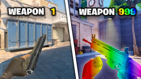 🎯 DUST 2 x TILTED TOWERS GUN GAME
