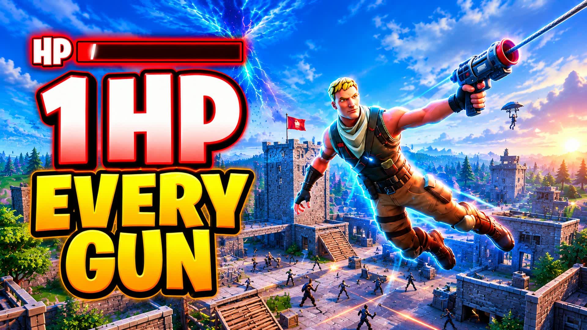武器全て1HP