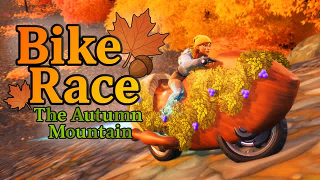 Motorbike Racing - The Autumn Mountains