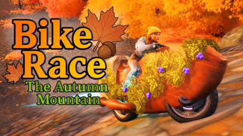 Motorbike Racing - The Autumn Mountains