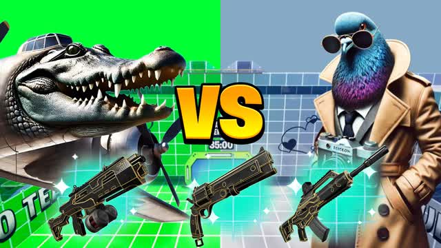 🐊BOMBARDIRO CROCODILO VS GOLUBINI ⚪