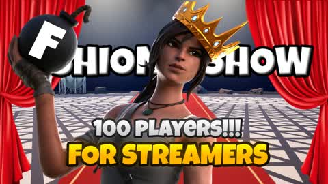 🔴100 Players Fashion Show for Streamers