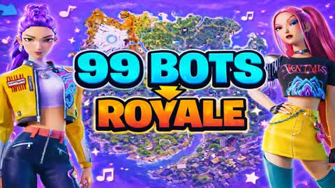 99 BOTS ROYALE⭐99 ALL GUNS⭐ KPOP DEMON🏆