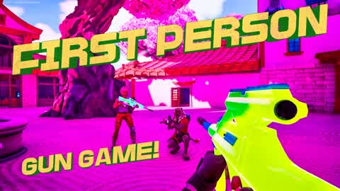 FIRST PERSON PINK GUN GAME