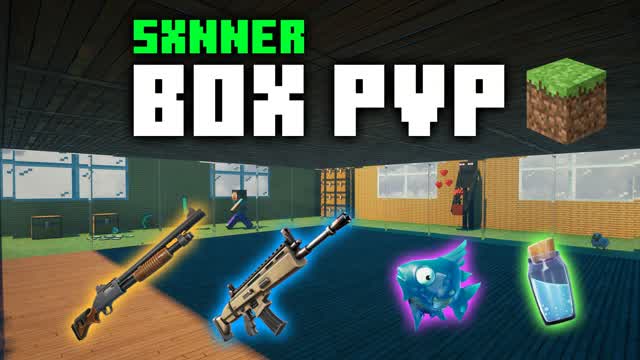 SXNNER - MINECRAFT BOX FIGHT "NEW GUNS!"