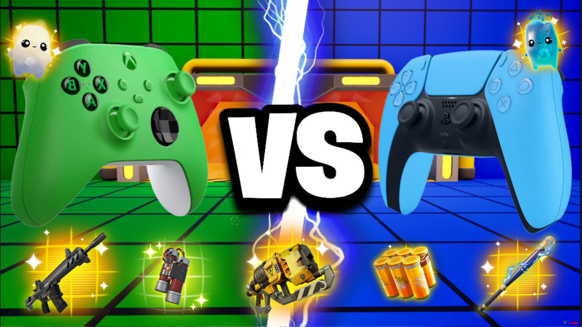 💙CRAZY PLAYSTATION VS XBOX 💚