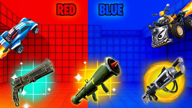 SUPER RED VS BLUE 🔴🔵