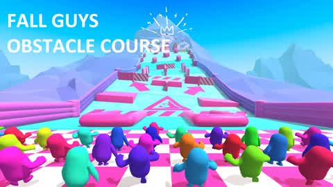 Fall Guys obstacle course