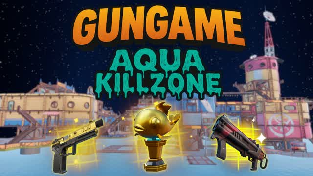 💥GUN GAME 😨 AQUA KILLZONE💥