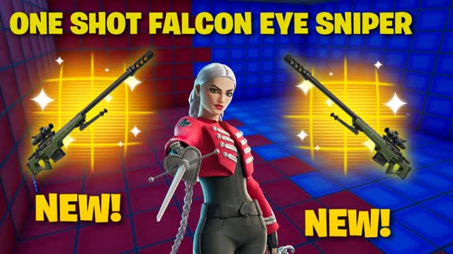 FALCON EYE SNIPER ONE SHOT 🔴🔵