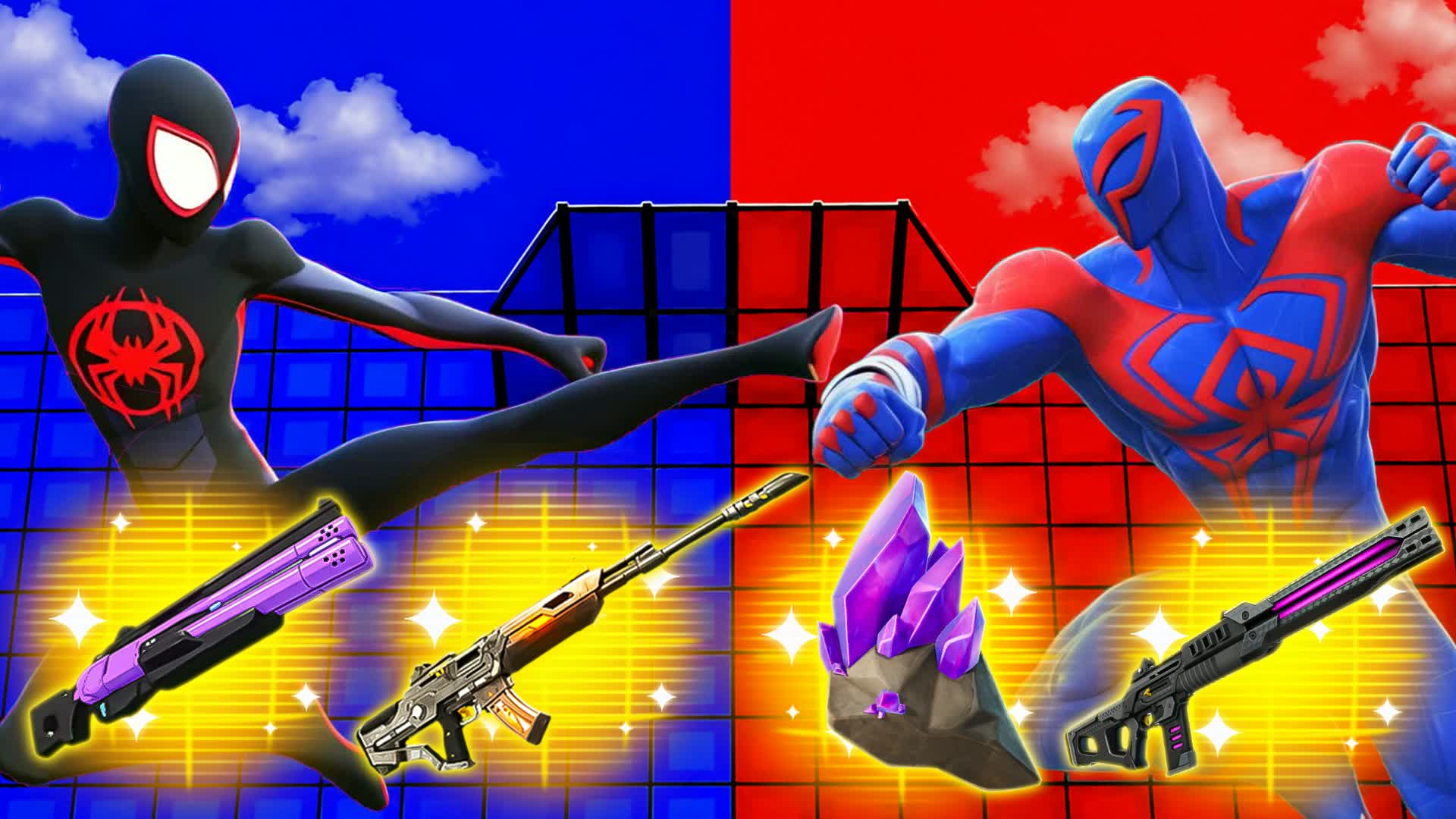 RED VS BLUE GO 🔴🔵