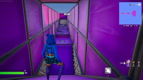 Easy Purple and Blue Death Run