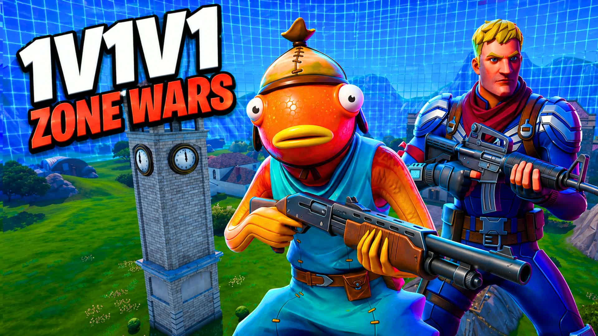 THE ULTIMATE STORM 🌀 ZONE WARS - 1V1V1