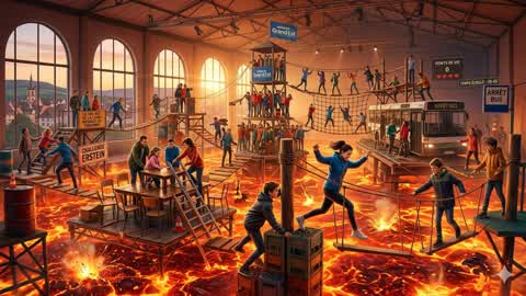 Floor is lava