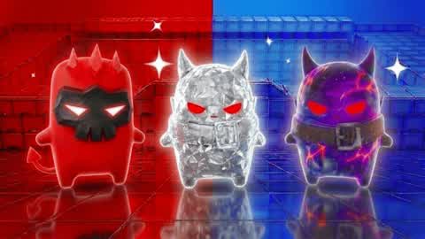 SUPER CRAZY FUN RED VS BLUE 🔴🔵HAPPY
