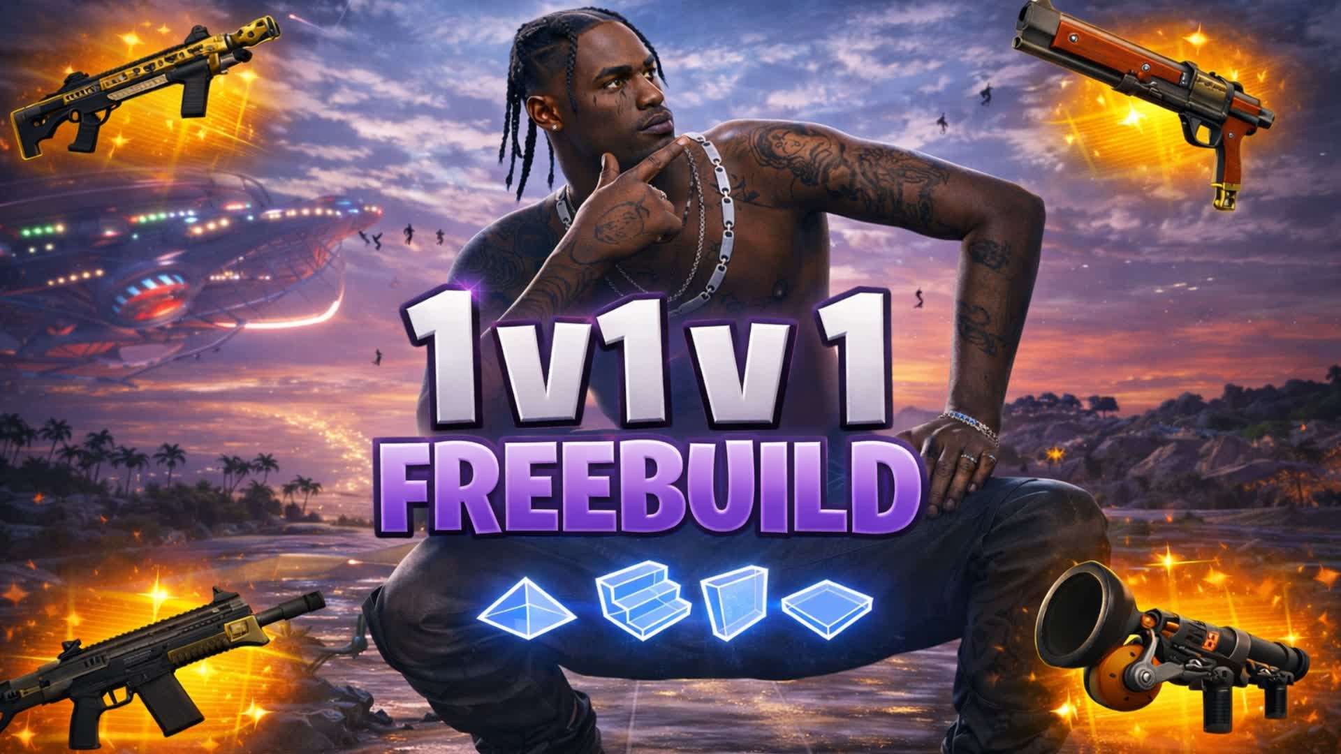 1V1V1 BUILD FIGHTS [2.0]