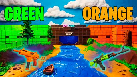 GREEN VS ORANGE 🍏🍊 RVB AURA BATTLE