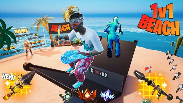 🏖️1V1 BEACH🔫