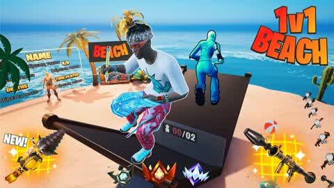 🏖️1V1 BEACH🔫
