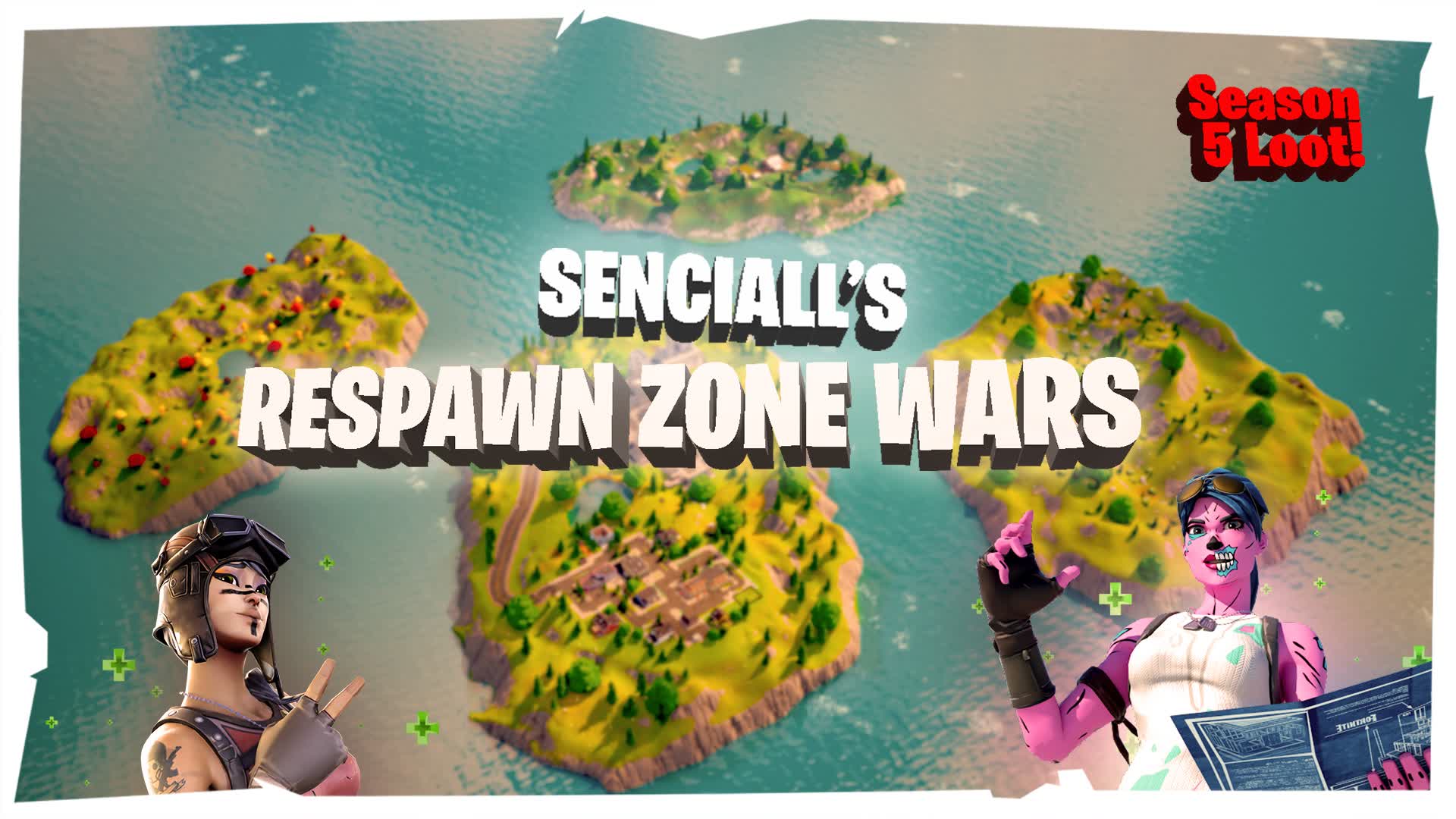 RESPAWN ZONE WARS 097096457205 di senciall Fortnite