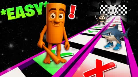 💎GLASS BRIDGE⭐VERY EASY OBBY🌈