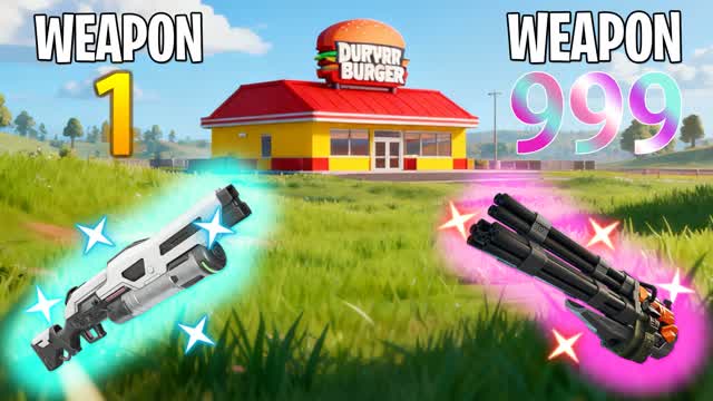 DURR BURGER  🎯 ONE SHOT 🔫 GUN GAME