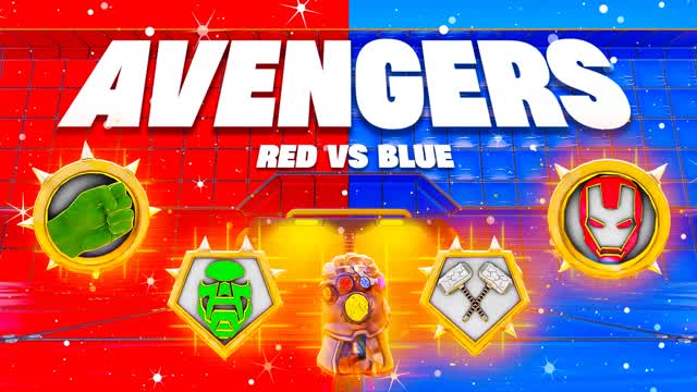 🔴AVENGERS RED VS BLUE🔵