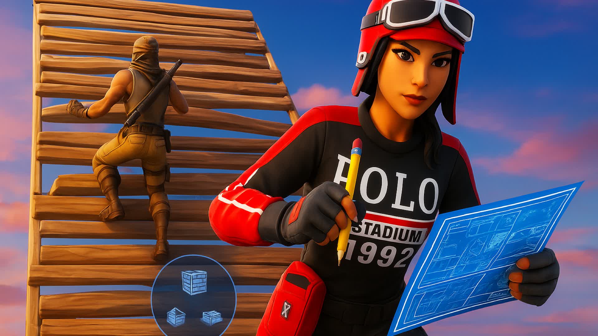 Crazy build fights (1v1)