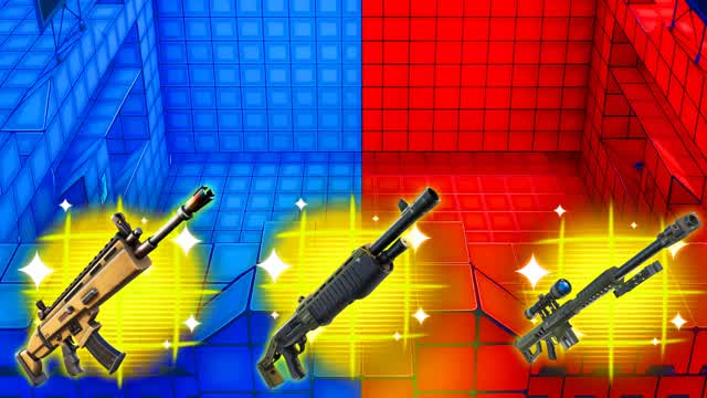 CRAZY RED VS BLUE 🔴🔵 FORTNIT 8566-5367-6853 by 1v1-1v1b