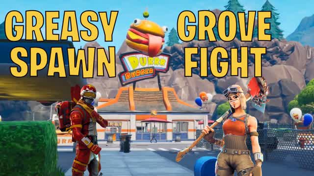 Greasy Grove Spawn Fight