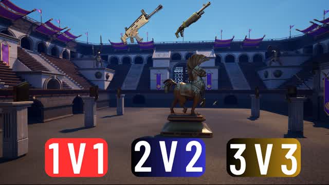 Arena Battle (1v1 to 3v3)