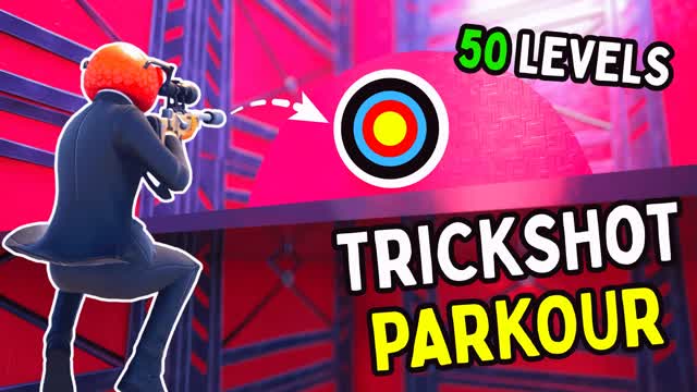 TRICKSHOT🎯 PARKOUR 50 LEVELS